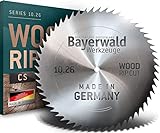 Bayerwald - CS KreissÃ¤geblatt - Ã˜ 450 mm x 2,2 mm x 30 mm | Spitzzahn (80 ZÃ¤hne) | NebenlÃ¶cher: 2/7/42 | einfache, feinere Zuschnitte - Brennholz & Holzwerkstoffe/LÃ¤ngs- & Querschnitt