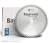 Bayerwald - HM Kreissägeblatt - Ø 315 mm x 3,2 mm x 30 mm | Trapezflachzahn negativ (96 Zähne) | Nebenlöcher: 2/7/42 + 2/12/64 + 2/11/63 + 2/10/60 | Alukreissägeblatt für NE-Metall & Kunststoff