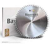 Bayerwald - CV Kreissägeblatt - Ø 400 mm x 2,0 mm x 30 mm | Spitzzahn (80 Zähne) | einfache, feinere Zuschnitte - Brennholz & Holzwerkstoffe/Längs- & Querschnitt